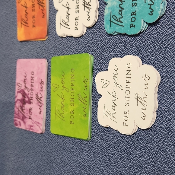 72/$10 pieces Business Thank you Card. - Picture 2 of 9